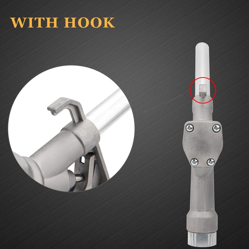 GDDGHS Fuel Nozzle 3/4", Gas Pump/Tank Nozzle with Hook and Swivel for Diesel Gasoline Kerosene, Manual Fuel Nozzles 3/4" Inlet&15/16" Outlet, Flow Rate 20 GPM, 50 PSI - Image 5